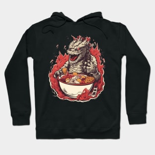 Monster Reptile in ramen Hoodie